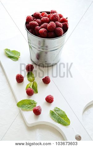 Raspberry harvest