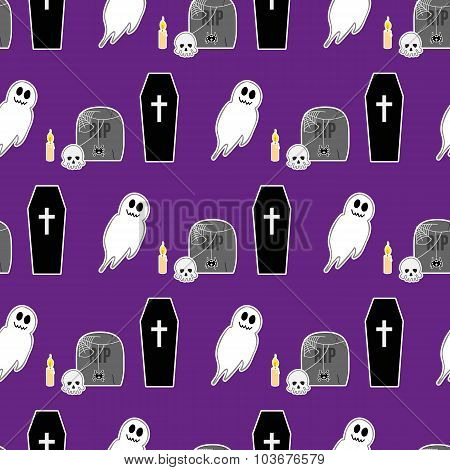 Halloween Seamless Pattern 2