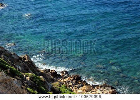 turquoise sea