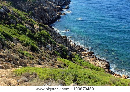 turquoise sea