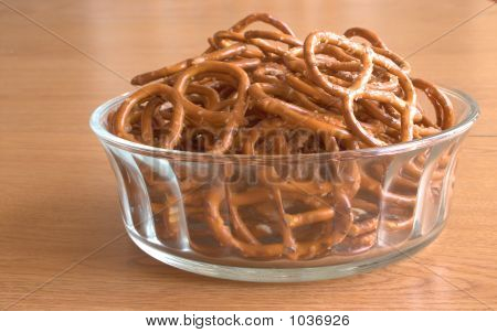 Bretzels dans un bol