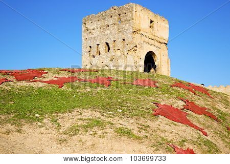 Old Construction In Africa Morocco And