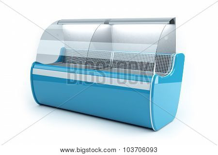 Blue Refrigerator