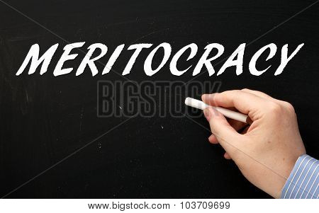 Writing Meritocracy on a Blackboard