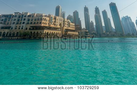 Dubai - JANUARY 9, 2015: Soul Al Bahar on January 9 in UAE, Dubai. Soul Al Bahar area is popular with tourists