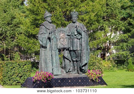 Moscow, Russia - September 23, 2015: Novospassky Monastery