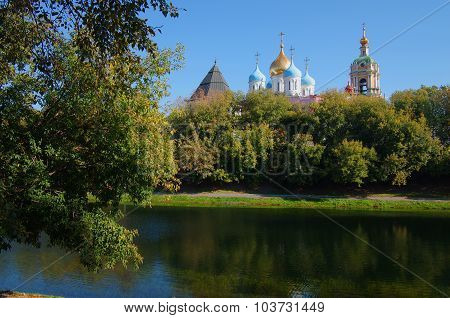 Moscow, Russia - September 23, 2015: Novospassky Monastery