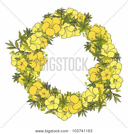 Floral wreath