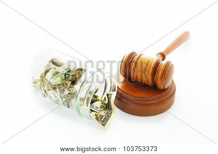 Court Gavel Payment