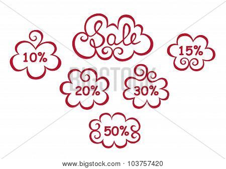 Sale.text Sale In Decorative Elements