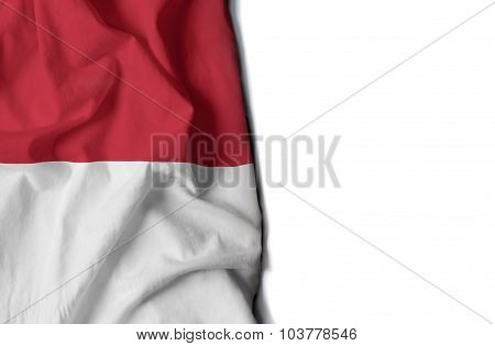 Waving Flag Of Indonesia, Asia