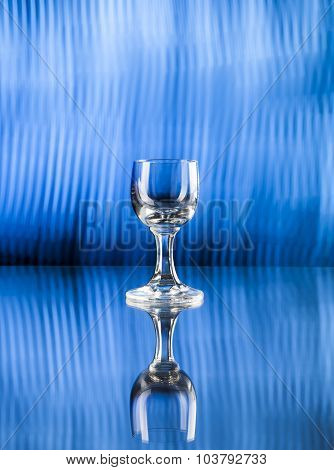 Glass Of Alcohol On Disco Background, Party