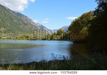 Eriste lake in september