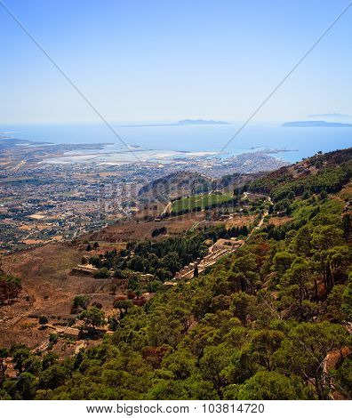Seaview From Erice