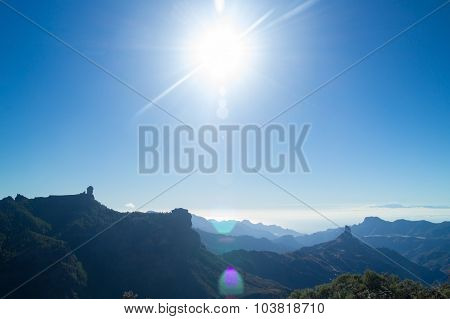 Gran Canaria, Caldera De Tejeda,afternoon Light
