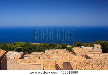 Seaview From Erice