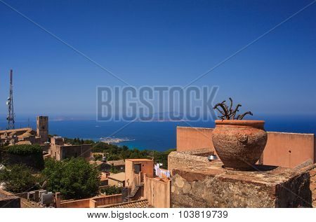Seaview From Erice