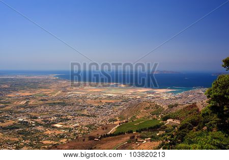Seaview From Erice