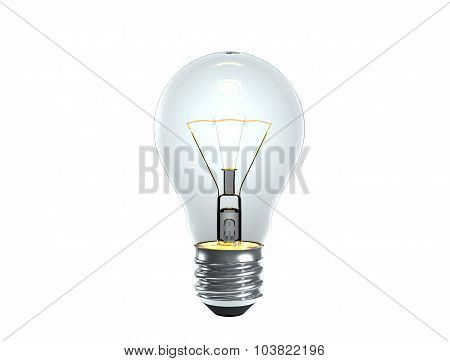 Turn On Tungsten Light Bulb