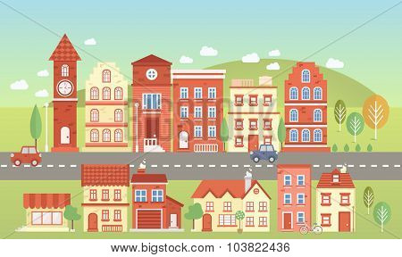 Vecor Town Set