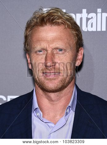 LOS ANGELES - SEP 26:  Kevin McKidd arrives to the TGIT Premiere Red Carpet Event  on September 26, 2015 in Hollywood, CA.                