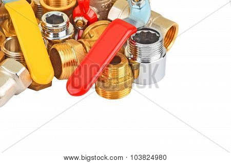 Plumbing fitting and ball valve