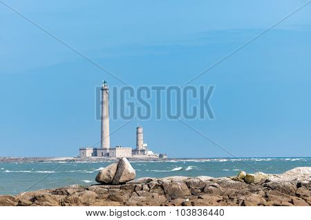 The Old Lighthouse Of Barfleur, France, Normandy 2015