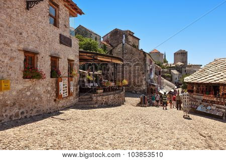 Old Town In Mostar