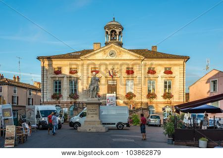 City Hall In Tournus