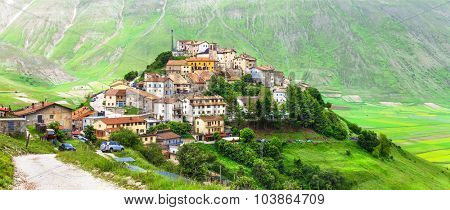 Castelluccio di Norcia -one of the most beautiful villages in It