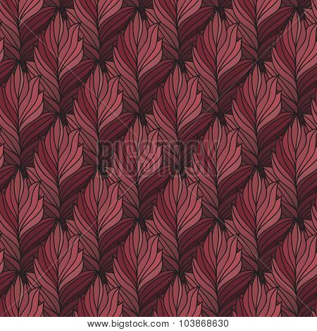 Vector background. The texture of the leaves.