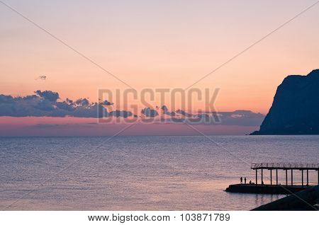 sea sunset