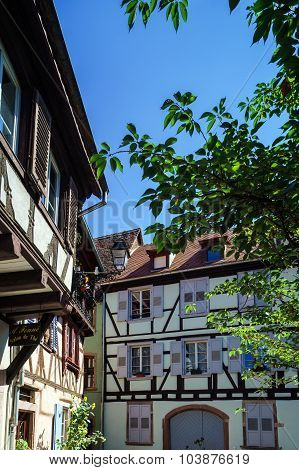 Typical Traditional Alsacien City House
