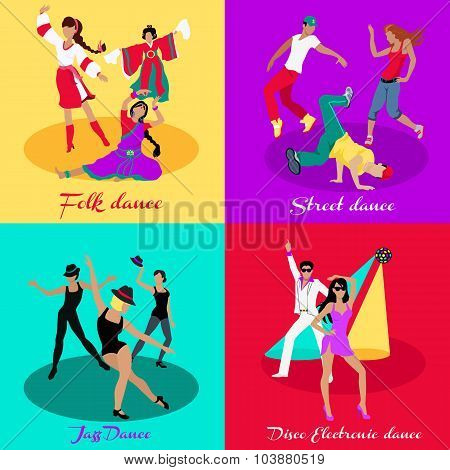 Set Street Folk Dance Jazz and Disco
