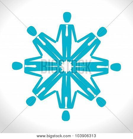 Teamwork design.