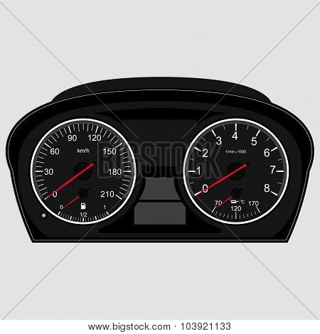 Car instrument panel