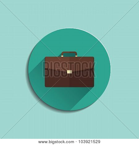 Vector illustration of briefcase