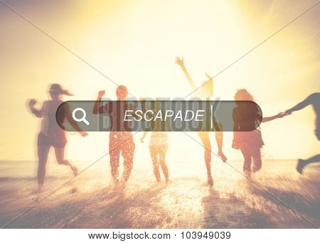Escapade Journey Dream Freedom Travel Adventure Concept
