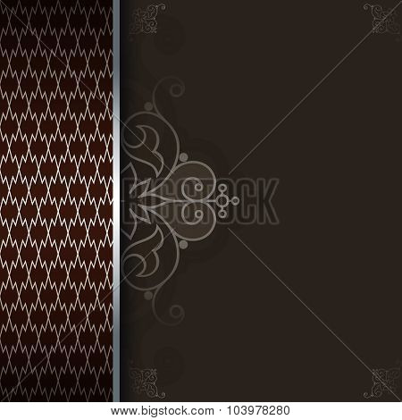 Decorative Background With Space For The Text.