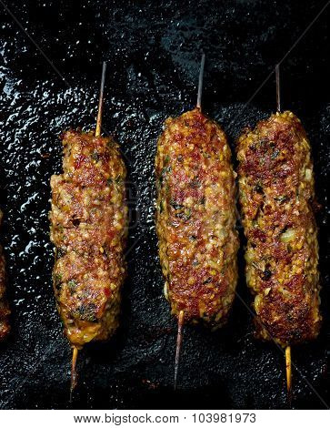 Luleh Kebab ,traditional East Dish