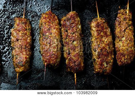 Luleh Kebab ,traditional East Dish