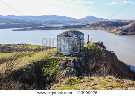 "Saint John Letni" is a medieval chapel on the Pchelina dam Bulgaria