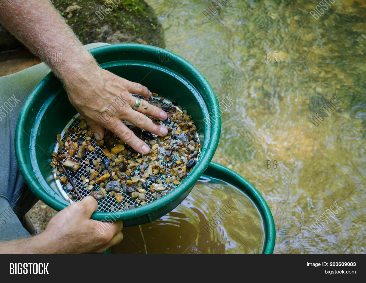 Gold Panning Gem Image & Photo (Free Trial) Bigstock