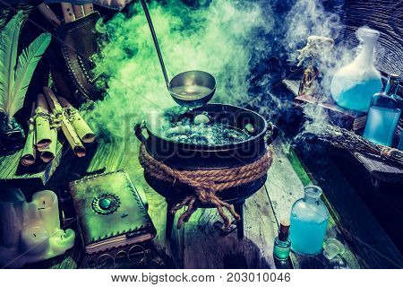 Full Of Magic Mixture Witcher Hut For Halloween