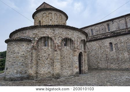 Vigolo Marchese (Piacenza Emilia Romagna Italy): the medieval church in Romanesque style