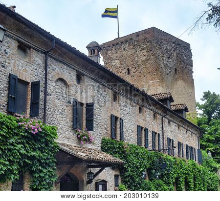Rivalta Trebbia (Piacenza Emilia Romagna Italy): the historic castle