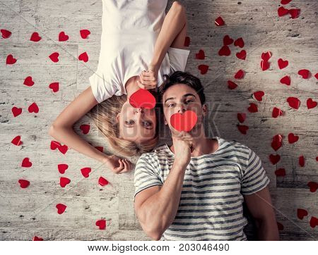 Romantic Young Couple