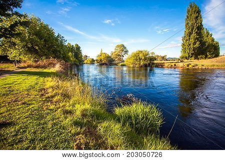 On the Tumut River Australia New South Wales