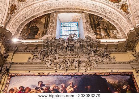 Hospital De La Caridad Church, Seville, Spain