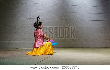 A Dancing Show In Kuala Lumpur, Malaysia